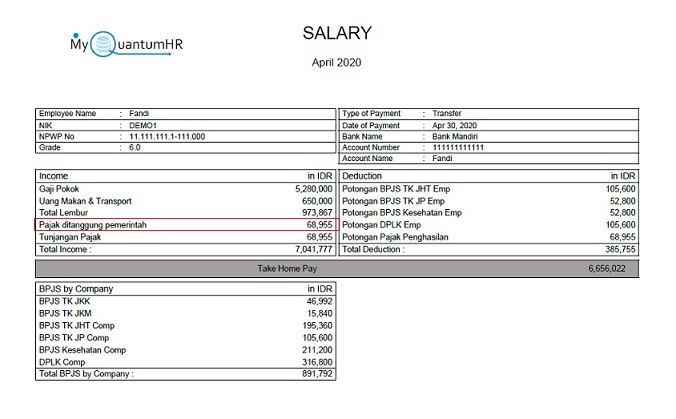 Commitment to help companies implement PPh 21  incentive according to PMK no 86/PMK.03/2020  (previously No 44 & 23 2020)